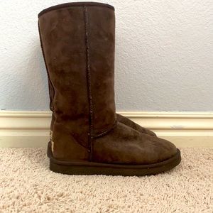 UGG brown tall boots